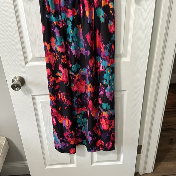 NWOT patterned maxi with cute belt - Picture 5 of 6